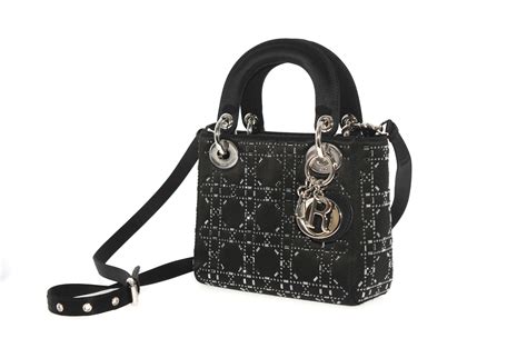 lady dior mini chain|lady dior cannage bag.